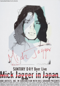 Mick Jagger In Japan