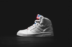 adidas Originals Jeremy Scott Instinct Hi "Union Jack" Running White